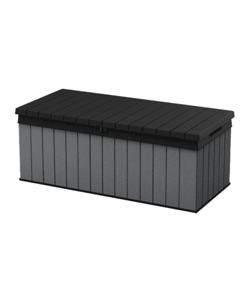 Keter Darwin 380L Plastic Storage Box – Grey