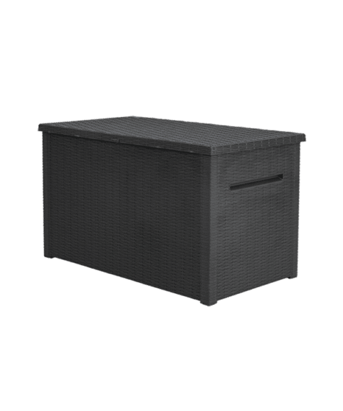 Keter Java 870 Litre Plastic Storage Box - Grey